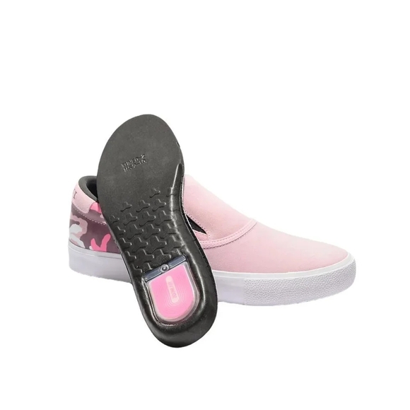 Nike SB Womens Letica Bufoni Verona Pink Camo Slip On Skate Shoes - Picture 6 of 8